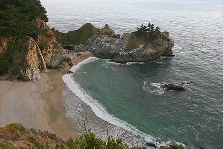大南公园日落海岸线海洋顶峰旅行悬崖沿海波浪海岸图片