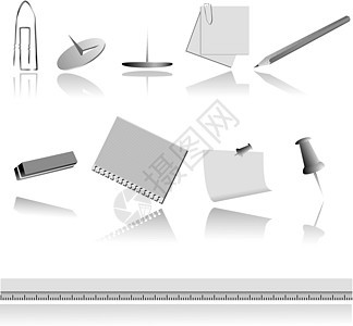 矢量文具图片