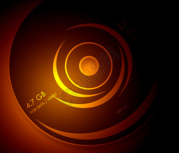 DVD 磁盘通讯影碟光谱展示插图材料光学贮存视频数据图片