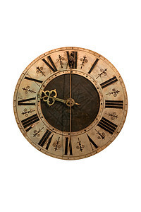旧时钟脸手表技术拨号古董数字时间小时机械钟表装饰品图片