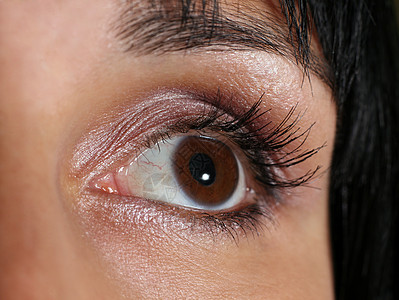 女性眼眼睛女士眼球手表宏观眉毛魅力光学角膜睫毛图片