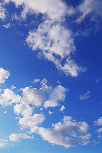 天空背景多云日光天气蓝色编队气氛白色景观图片
