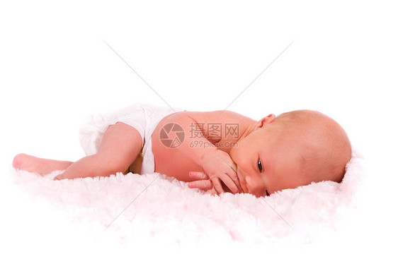新生儿柔软度毛巾拳头毯子奶嘴婴儿白色喜悦孩子童年图片