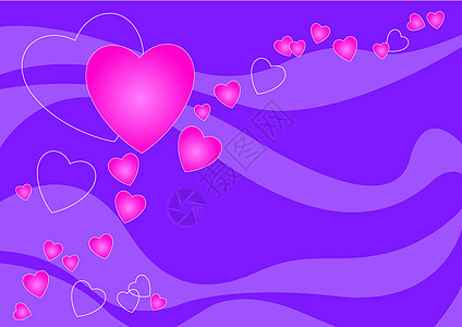 紫波的爱情之心背景图片
