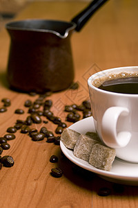 咖啡 糖和豆子营养粮食咖啡机盘子咖啡店美食杯子食物兴奋剂活力图片