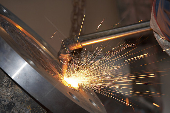 钢炉火火焰维修建造职业工人金工焊机气体金属工具图片
