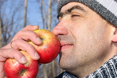 冬苹果的香味图片