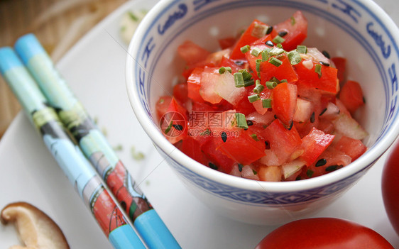 新鲜沙拉蔬菜小吃午餐食物维生素图片