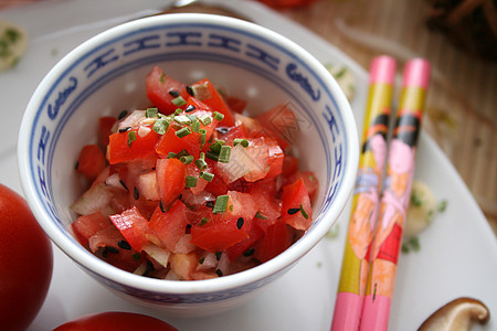 新鲜沙拉午餐维生素食物香料蔬菜图片