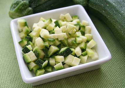 夏南瓜维生素食物烹饪绿色蔬菜图片