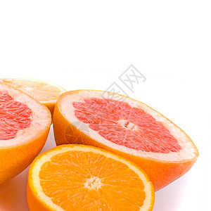 柠檬 橙子和葡萄油饮食甜点果味水果情调果汁柚子纹理热带有机物图片
