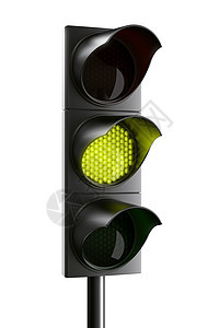 黄黄交通灯黄色红绿灯绿色计算机运输红色白色渲染信号图片