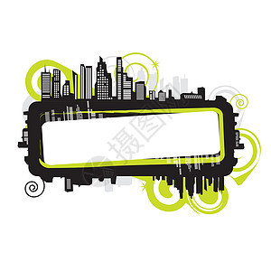 城市风景 城市环境 文字位置建筑物房屋框架技术办公室风光天空地平线涂鸦摩天大楼图片