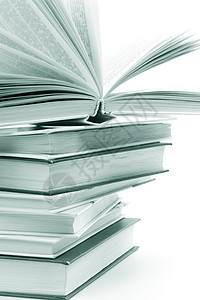 堆叠的书本学校智慧教育书店文档文学阅读白色调子智力图片