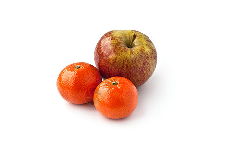 苹果和普通话饮食营养健康背景图片