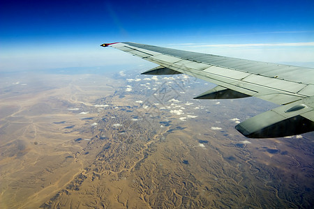 沙漠 埃及 河流 沙沙 飞机视野飞行游客旅行航班土地旅游侵蚀图片
