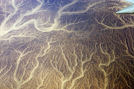 沙漠 埃及 河流 沙沙 飞机视野航班旅行游客土地飞行旅游侵蚀图片