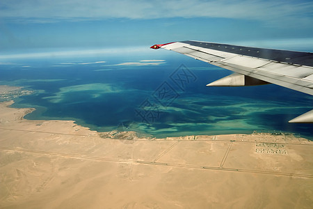 沙漠 埃及 河流 沙沙 飞机视野飞行旅行侵蚀旅游航班土地游客图片
