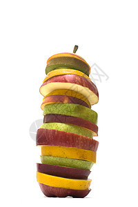 水果塔奇异果食物白色饮食绿色果汁水果橙子小吃食品图片