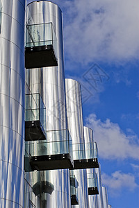 未来办公大楼和蓝天办公室模式建筑学镜像结构商业镜子技术组织住宅窗户图片