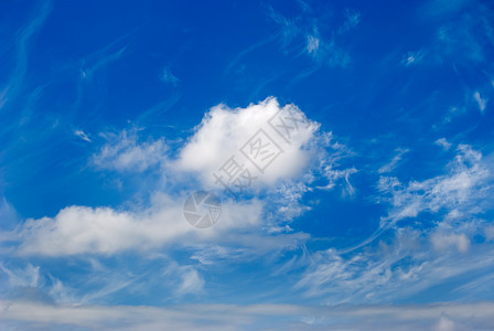 云云 3天空深蓝色蓝色空间空气图片