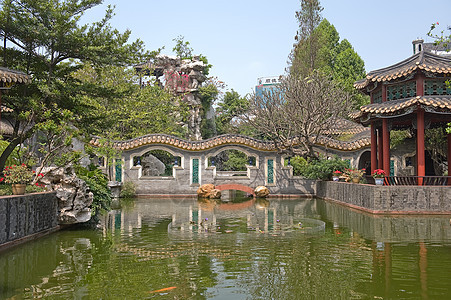 清水花园桥图片