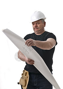 订约人安全工业零售商头盔职业承包商男性修理工建设者建造图片