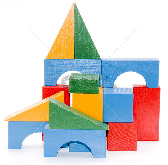 婴儿块建筑黄色游戏立方体教育童年孩子白色闲暇积木图片