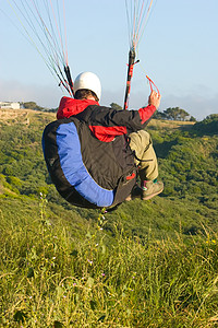 滑行滑动马具飞机运动闲暇压力飞行冒险乐趣通风降落伞图片