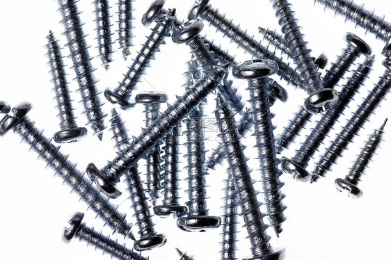 金属螺丝工作制造业工业自攻扳手配件紧固件螺栓蓝色工匠图片