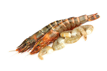 新鲜虾虾贝类美味小吃烹饪小龙虾美食海洋食物餐厅海鲜图片