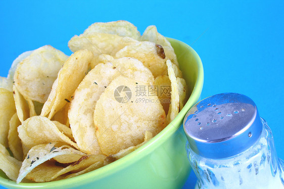 土豆薯片油炸小吃垃圾食物育肥马铃薯筹码饮食午餐图片