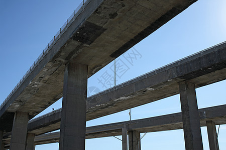 公路管道侧面视图背景图片