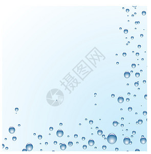 淡蓝色气泡插图蓝色反射涟漪液体玻璃墙纸圆圈天气水滴图片