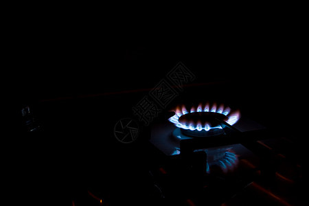 天然气气体甲烷火焰厨具煤气灶厨房沼气图片