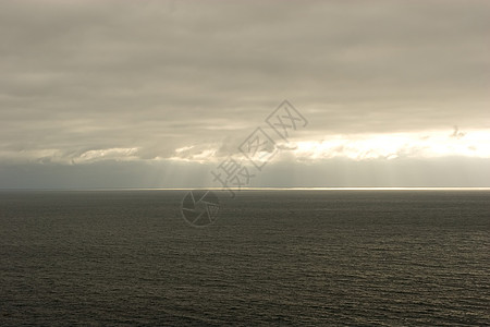 大南顶峰麦威日落公园爬坡瀑布悬崖海拔海岸波浪图片