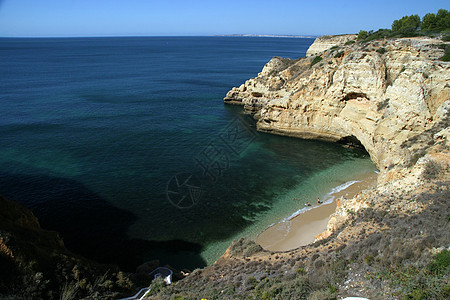 夏季的海岸海景支撑旅游冲浪旅行情调日落晴天天堂假期图片