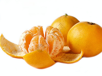 橙色美食水果白色热带宏观食物橙子果汁红色图片