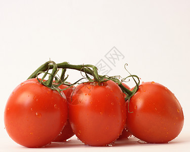 西红茄水果镜子阴影蔬菜反射反光红色圆形白色食物图片