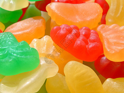 糖果水果味道红色孩子们绿色白色橙子孩子黄色图片