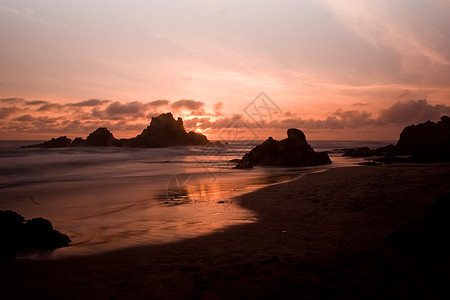 大南海岸沿海公园风景悬崖海岸线海洋日落游客旅行图片