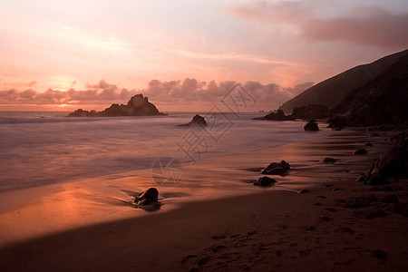 大南沿海悬崖日落游客海岸海岸线风景旅行公园海洋图片