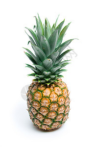 整个菠萝热带水果异国黄色果汁饮食情调维生素白色味道图片