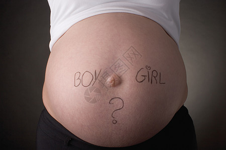 男孩或女孩肚子图片