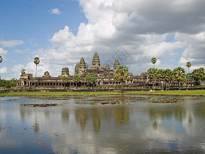 engkor wat 视图装饰窗户宽慰精神寺庙风格女士浮雕避难所高棉语图片