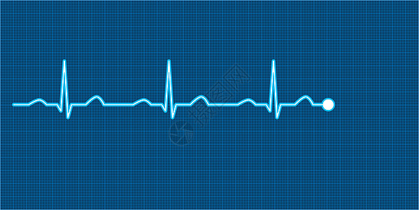 ECG 矢量说明背景图片