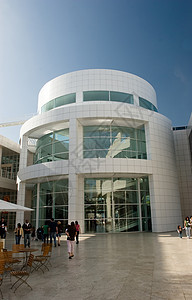 盖蒂中心建筑学水平积木玻璃艺术网格博物馆城市建筑几何学图片