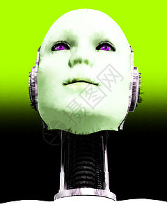 Ayborg 头女士网络生物机器鼻子女性自动机脖子机器人电子人图片