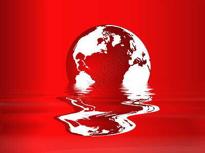 地球金融环境商业蓝色业务全球绘画环境保护插图圆圈图片