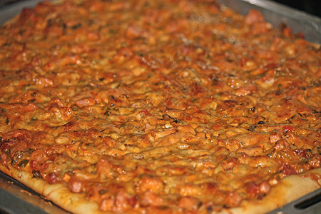 披萨比萨面团产品厨房食物背景图片